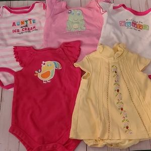 Girls size 3-6 month bundld